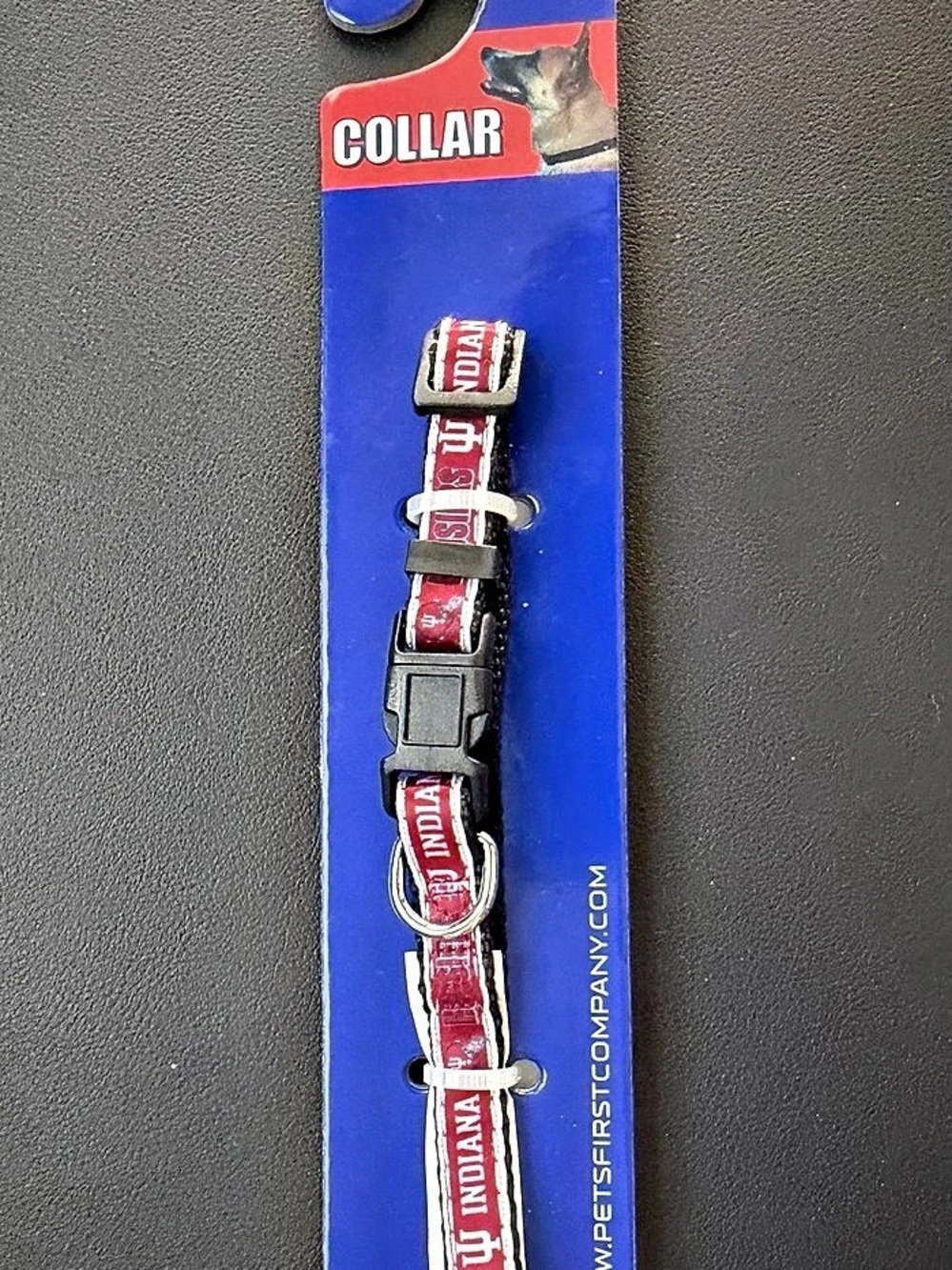Pets First Indiana Hoosiers Collegiate Pet Collar NWT